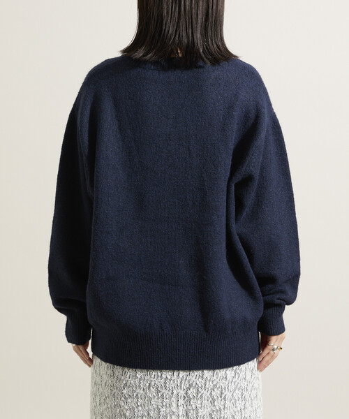 FREAK'S STORE(フリークスストア)の「カラフル刺繍ロゴニット(ニット/セーター・レディース・オフホワイト/ネイビー・フリ-)」の18枚目の写真