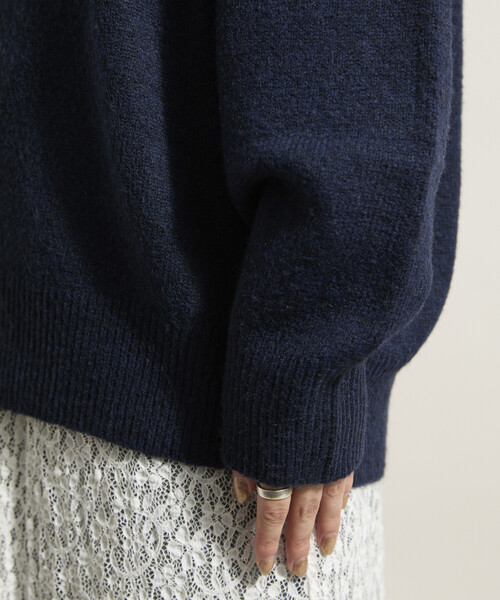 FREAK'S STORE(フリークスストア)の「カラフル刺繍ロゴニット(ニット/セーター・レディース・オフホワイト/ネイビー・フリ-)」の20枚目の写真
