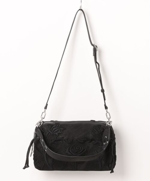 Desigual（デシグアル）の「ミディアム3Dエンボスバッグ（ハンドバッグ・レディース・ブラック・FREE）」の2枚目の写真
