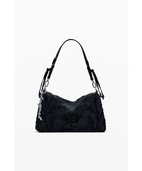 Desigual（デシグアル）の「ミディアム3Dエンボスバッグ（ハンドバッグ・レディース・ブラック・FREE）」の6枚目の写真