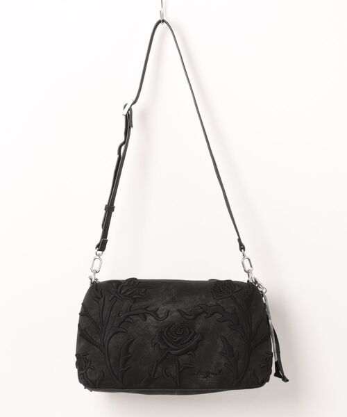 Desigual（デシグアル）の「ミディアム3Dエンボスバッグ（ハンドバッグ・レディース・ブラック・FREE）」の10枚目の写真