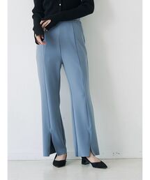 360°ストレッチスリムフレアパンツ
