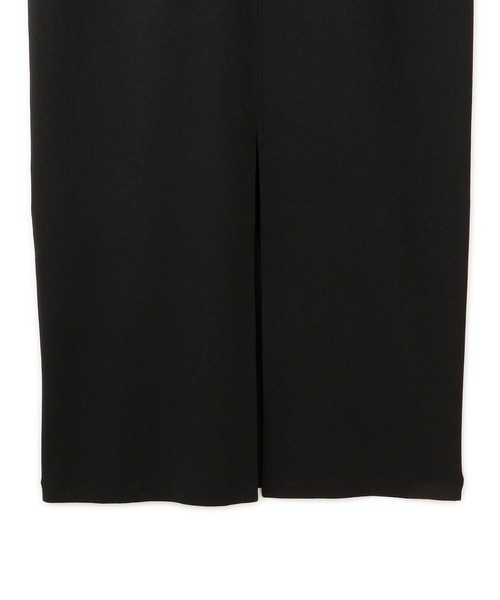 ADAM ET ROPE'（アダムエロペ）の「【サステナブル】ペプラムコンビニットワンピース/オケージョン対応（ワンピース・レディース・オフホワイト/ダークブラウン/ブラック・FREE）」の8枚目の写真