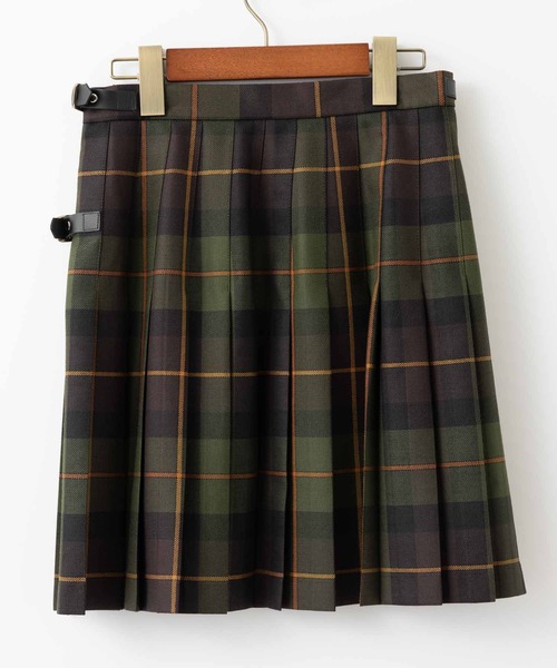 O'NEIL of DUBLIN(オニールオブダブリン)の「O'NEIL OF DUBLIN ダブルベルト ミニキルトスカート 45cm(スカート・レディース・ブラック/カーキ/ライトブラウン/ブラック系その他・8/10)」の17枚目の写真