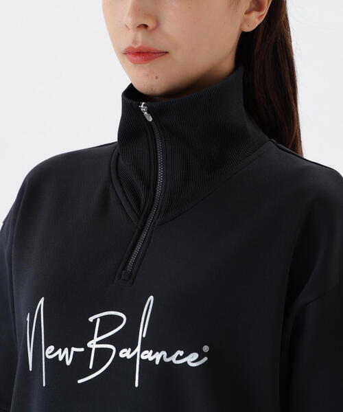 New Balance Golf ハーフジップ ワンピース ブラック New Balance Golf（ニューバランスゴルフ）の「【new balance golf】保