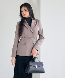 12Twelve Agenda | マシーンウォッシャブルベルテッドジャケット(テーラードジャケット)