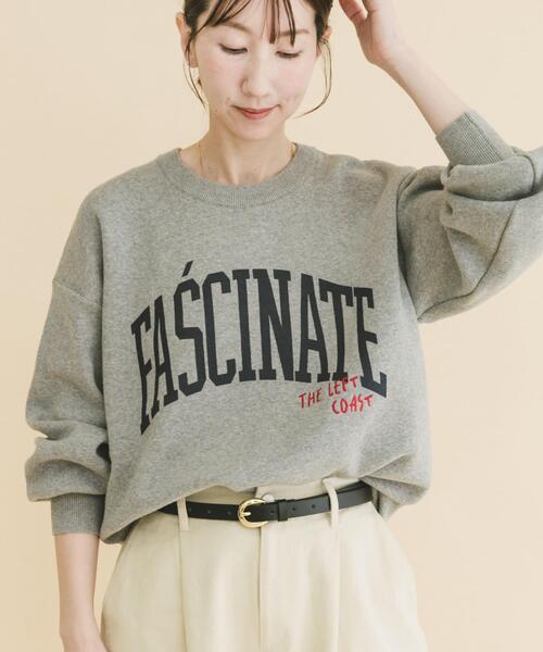 ITEMS URBANRESEARCH(アイテムズ アーバンリサーチ)の「『洗濯可/毛玉防止』スウェットライク刺繍ニット(ニット/セーター・レディース・グレー/オフホワイト/ネイビー/ブラウン・FREE)」の22枚目の写真