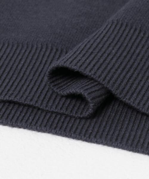 ITEMS URBANRESEARCH(アイテムズ アーバンリサーチ)の「『洗濯可/毛玉防止』スウェットライク刺繍ニット(ニット/セーター・レディース・グレー/オフホワイト/ネイビー/ブラウン・FREE)」の13枚目の写真
