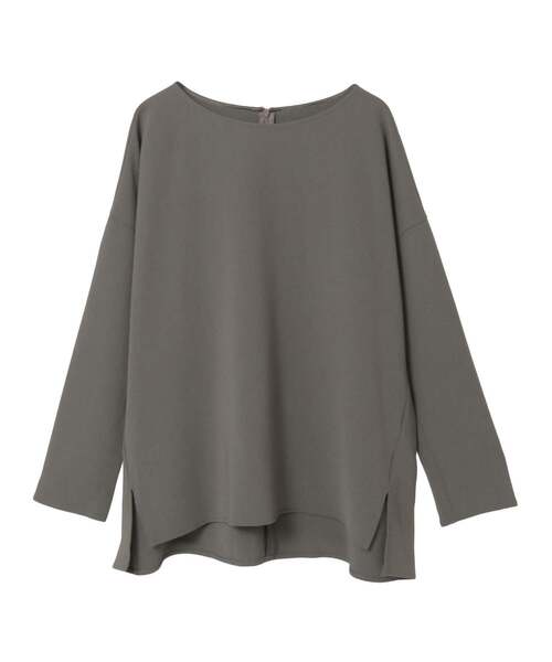 Liesse(リエス)の「【定番】ダブルクロスワイドシルエットブラウス(シャツ/ブラウス・レディース・オフホワイト/チャコールグレー/ブラック・FREE)」の11枚目の写真