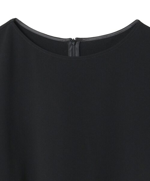 Liesse(リエス)の「【定番】ダブルクロスワイドシルエットブラウス(シャツ/ブラウス・レディース・オフホワイト/チャコールグレー/ブラック・FREE)」の6枚目の写真