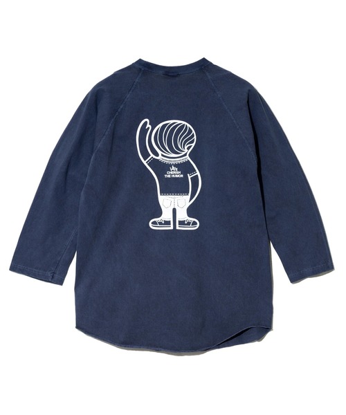 Good On（グッドオン）の「Good On/グッドオン　GOOD ON BOY x GSC BASEBALL TEE EX（Tシャツ/カットソー・メンズ・グリーン系その他/ネイビー/ホワイト・LARGE/X-LARGE/MEDIUM）」の11枚目の写真
