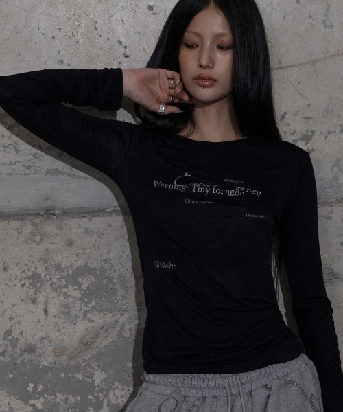 LGB バッククロス ロンＴ LGB バッククロス ロンT L.G.B. Back CrossロンT ifsixwasnine vkei