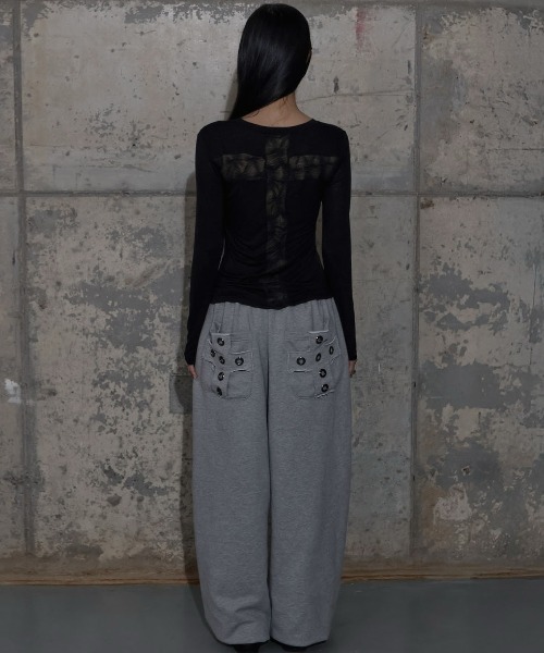 LGB バッククロス ロンＴ LGB バッククロス ロンT L.G.B. Back CrossロンT ifsixwasnine vkei