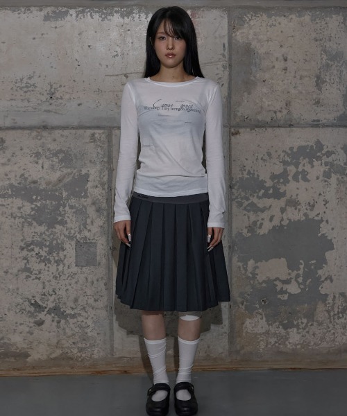 A'GEM/9 × .kom 『FANCY CLUB/ファンシークラブ』 BACK CROSS LONG