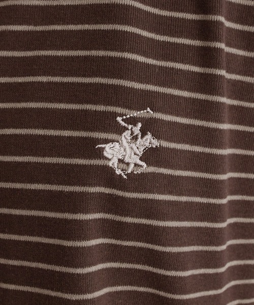 BEVERLY HILLS POLO CLUB（ビバリーヒルズポロクラブ）の「【BEVERLY HILLS POLO CLUB】ハイネックカットソートップス（Tシャツ/カットソー・レディース・ブラウン系その他/グレー系/ホワイト系その他・M/L）」の7枚目の写真