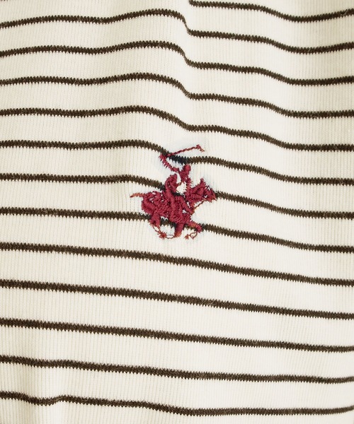 BEVERLY HILLS POLO CLUB（ビバリーヒルズポロクラブ）の「【BEVERLY HILLS POLO CLUB】ハイネックカットソートップス（Tシャツ/カットソー・レディース・ブラウン系その他/グレー系/ホワイト系その他・M/L）」の18枚目の写真