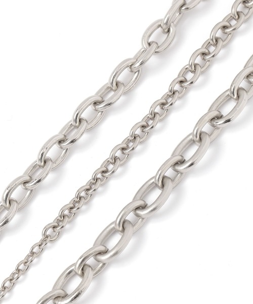 niko and...（ニコアンド）の「加工シルバーブレスレット（ブレスレット・メンズ・その他1/その他3/その他2・FREE）」の4枚目の写真