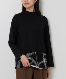 NARACAMICIE | 【NARACAMICIE】ハイネックドッキングカットソー(Tシャツ/カットソー)