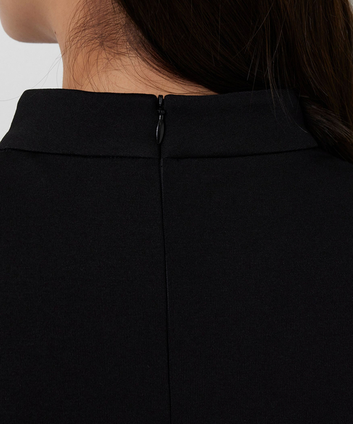 NARACAMICIE(ナラカミーチェ)の「【NARACAMICIE】ハイネックドッキングカットソー(Tシャツ/カットソー・レディース・ブラック/ホワイト・XL/M)」の8枚目の写真