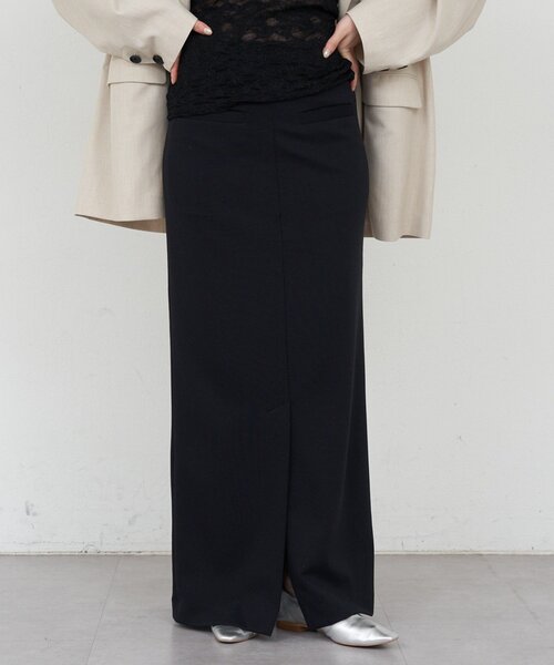 SHENERY（シーナリー）の「ポンチIラインスカート（スカート・レディース・アイボリー/ブラック・38/36）」の16枚目の写真