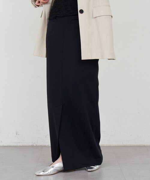 SHENERY（シーナリー）の「ポンチIラインスカート（スカート・レディース・アイボリー/ブラック・38/36）」の18枚目の写真