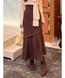 MERCURYDUO | アシメタックトレンチスカート(スカート)