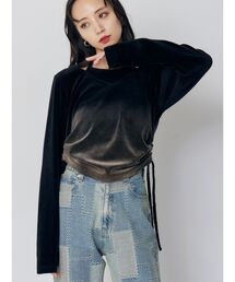 MURUA | ホルターネックベロアトップス(Tシャツ/カットソー)