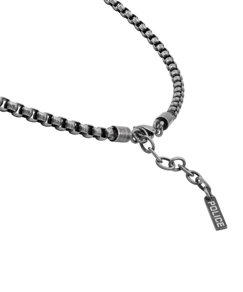 POLICE(ポリス)の「【POLICE】ポリス FLESHY ネックレス(ネックレス・メンズ・シルバー・FREE)」の4枚目の写真