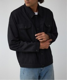 AZUL BY MOUSSY（アズールバイマウジー）の「ネップ入りシャツブルゾン（ブルゾン）」