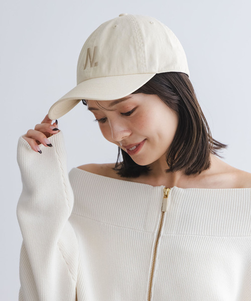 Noble(ノーブル)の「《WEB/なんばCITY店限定》N.Jam/エヌジャム キャップ(キャップ・レディース・ベージュ/アイボリー・FREE)」の1枚目の写真