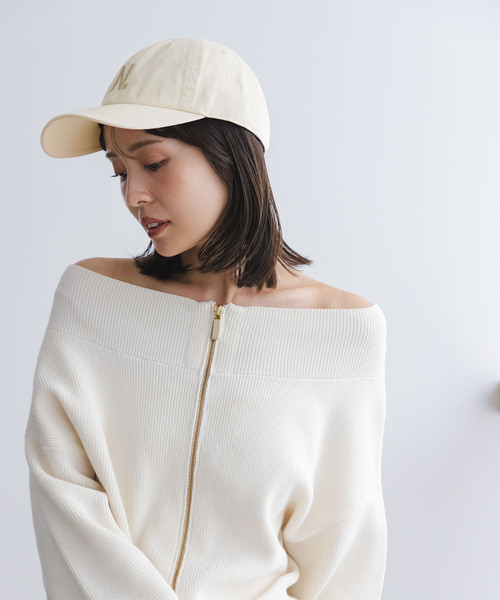 Noble(ノーブル)の「《WEB/なんばCITY店限定》N.Jam/エヌジャム キャップ(キャップ・レディース・ベージュ/アイボリー・FREE)」の3枚目の写真