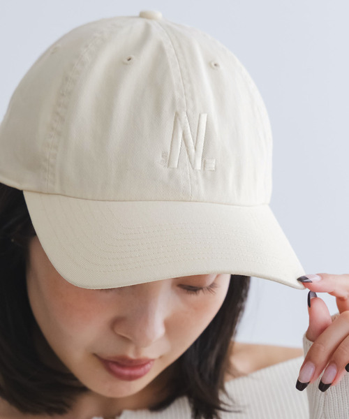Noble(ノーブル)の「《WEB/なんばCITY店限定》N.Jam/エヌジャム キャップ(キャップ・レディース・ベージュ/アイボリー・FREE)」の5枚目の写真