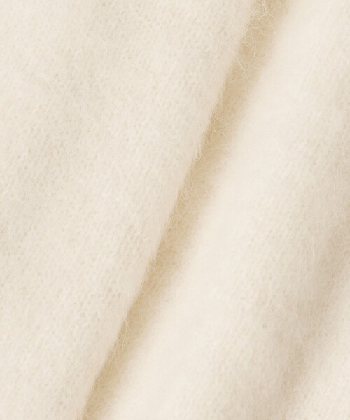 ANAYI(アナイ)の「フラッフィジップアップカーディガン(カーディガン/ボレロ・レディース・グレイッシュベージュ/オフホワイト・38)」の19枚目の写真