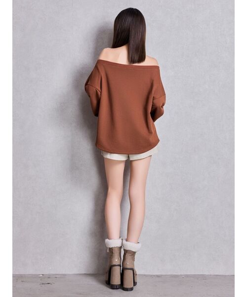 GYDA（ジェイダ）の「TANK SOLES BOAショートブーツ（ブーツ・レディース・ベージュ/ブラック・SMALL/MEDIUM/LARGE）」の10枚目の写真