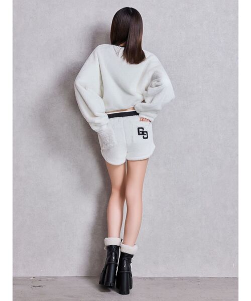 GYDA（ジェイダ）の「TANK SOLES BOAショートブーツ（ブーツ・レディース・ベージュ/ブラック・SMALL/MEDIUM/LARGE）」の16枚目の写真