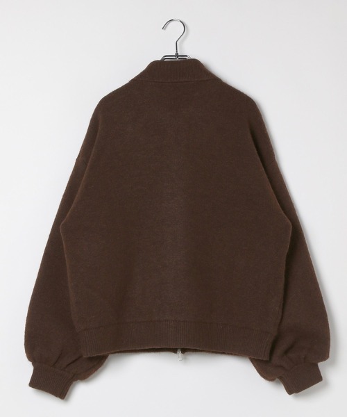 LEPSIM（レプシィム）の「WZIPニットブルゾン　598451（ブルゾン・レディース・ブラウン/ブラック・FREE）」の16枚目の写真