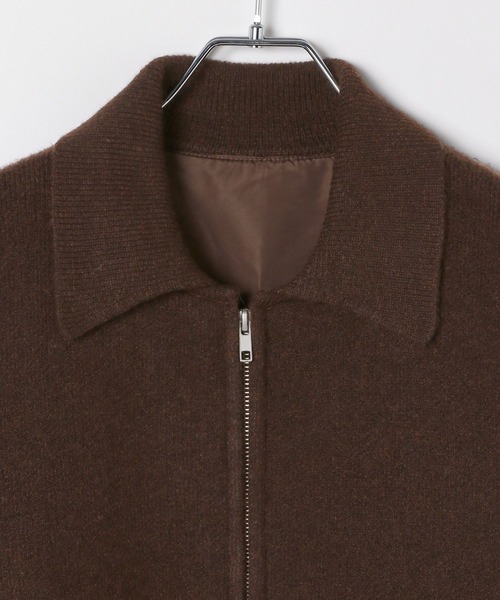 LEPSIM（レプシィム）の「WZIPニットブルゾン　598451（ブルゾン・レディース・ブラウン/ブラック・FREE）」の17枚目の写真