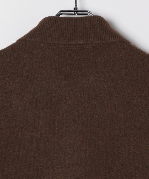 LEPSIM（レプシィム）の「WZIPニットブルゾン　598451（ブルゾン・レディース・ブラウン/ブラック・FREE）」の11枚目の写真