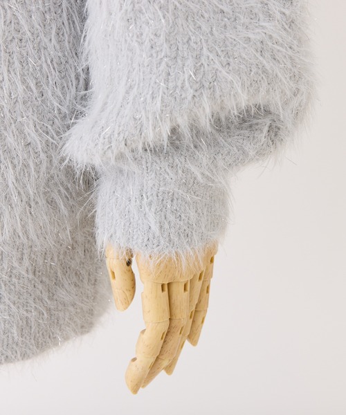 セール】肩あきビジューニットミニワンピース（ワンピース）｜one