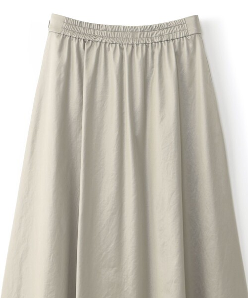 CAST:(キャストコロン)の「【CAST COLON】タックギャザーサテンスカート(スカート・レディース・ブラック/ベージュ・S/L/M)」の7枚目の写真