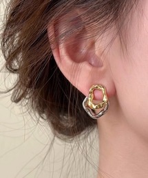 mebole（メボレ）の「ニュアンスサークルピアス（ピアス（両耳用））」
