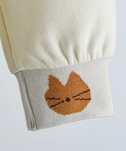 moimoln(モイモルン)の「キャットジョガーパンツ(その他パンツ・キッズ・クリーム・90cm/100cm/110cm/120cm)」の10枚目の写真