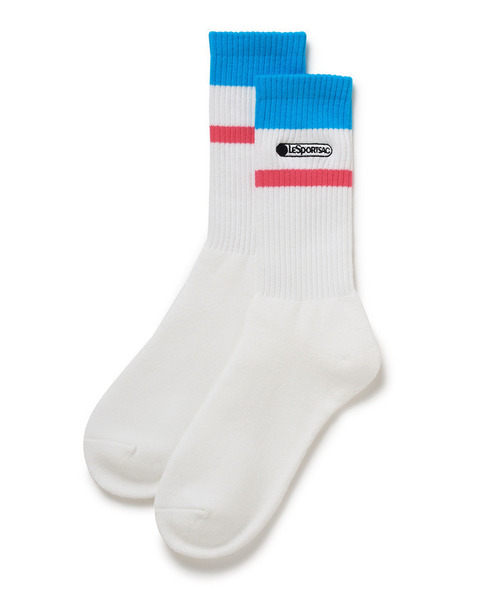 LeSportsac（レスポートサック）の「LeSportsac ソックス（その他小物・レディース・ブラック/ブルー/その他/グリーン・FREE）」の4枚目の写真