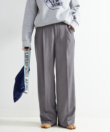 B.C STOCK | 手洗い可 / 吸湿発熱 / ウースティッドウールライクトラウザー(スラックス)