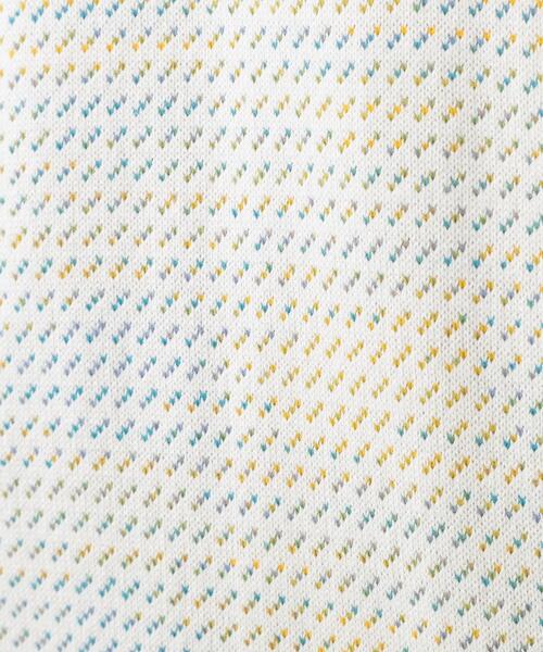 THE SHOP TK （ザ ショップ ティーケー ）の「バーズアイグラデーションニット 洗濯機OK／ユニセックスでおすすめ！（ニット/セーター・メンズ・ネイビー系/ホワイト系3/ブラック系・04/03/02）」の16枚目の写真