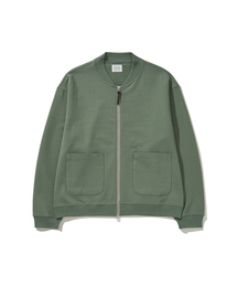HISHANDER（ヒズハンダー）の「C-2 JACKET SAGE GREEN（スタジャン）」