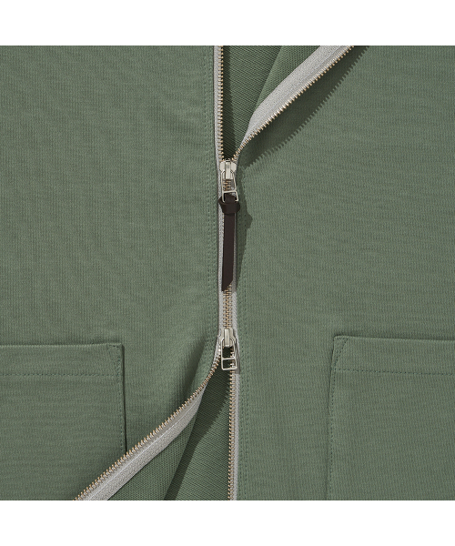 HISHANDER（ヒズハンダー）の「C-2 JACKET SAGE GREEN（スタジャン・メンズ・その他・2/3/1）」の3枚目の写真