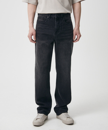 MUSINSA STANDARD（ムシンサスタンダード）の「CALIK Regular Fit Denim Pants [Washed Black]（デニムパンツ）」