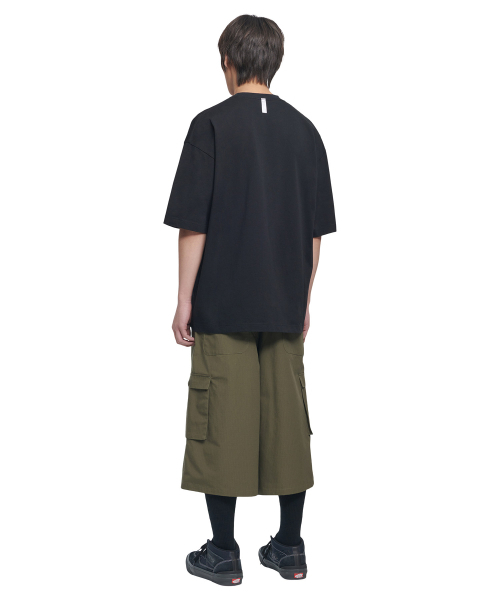 NOMANUAL（NOMANUAL）の「TRUST T-SHIRT - BLACK（Tシャツ/カットソー・レディース・その他・SMALL/MEDIUM/LARGE/X-LARGE）」の4枚目の写真
