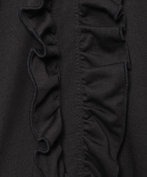 LEPSIM（レプシィム）の「【入卒式／セレモニー】カット袖フリルプルオーバー　601004（Tシャツ/カットソー・レディース・オフホワイト/ブラック・FREE）」の11枚目の写真